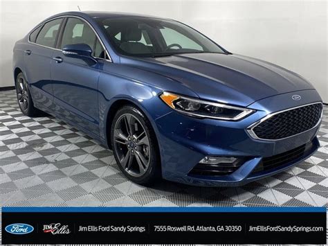 2018 ford fusion sport for sale